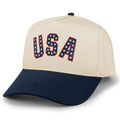 USA Star Spangled Arch Retro Snapback Hat