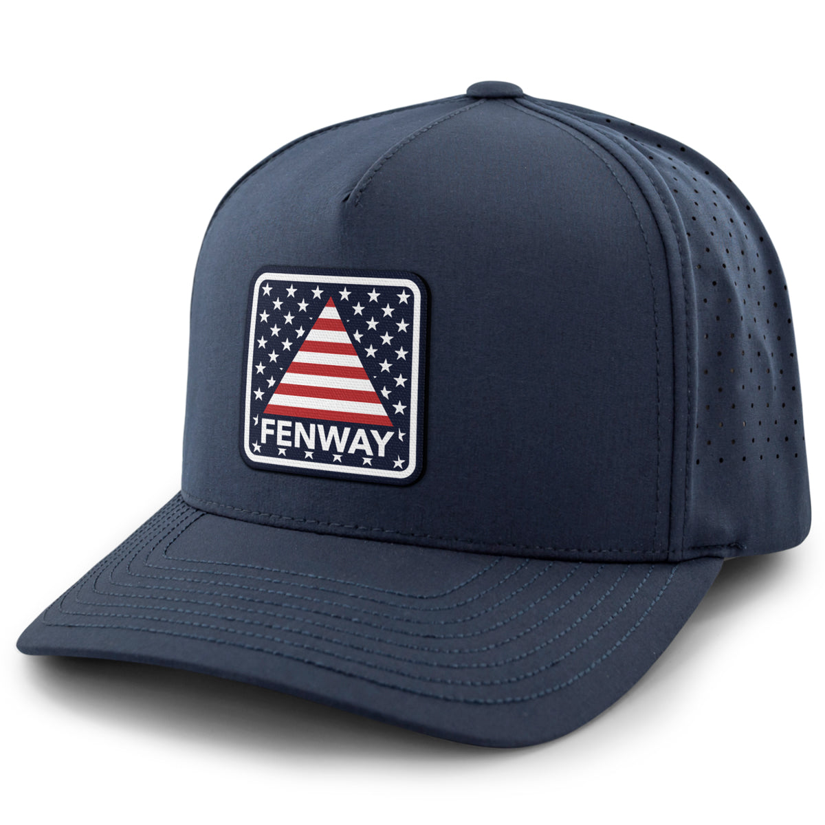 Fenway Stars & Stripes patriotic patch detail