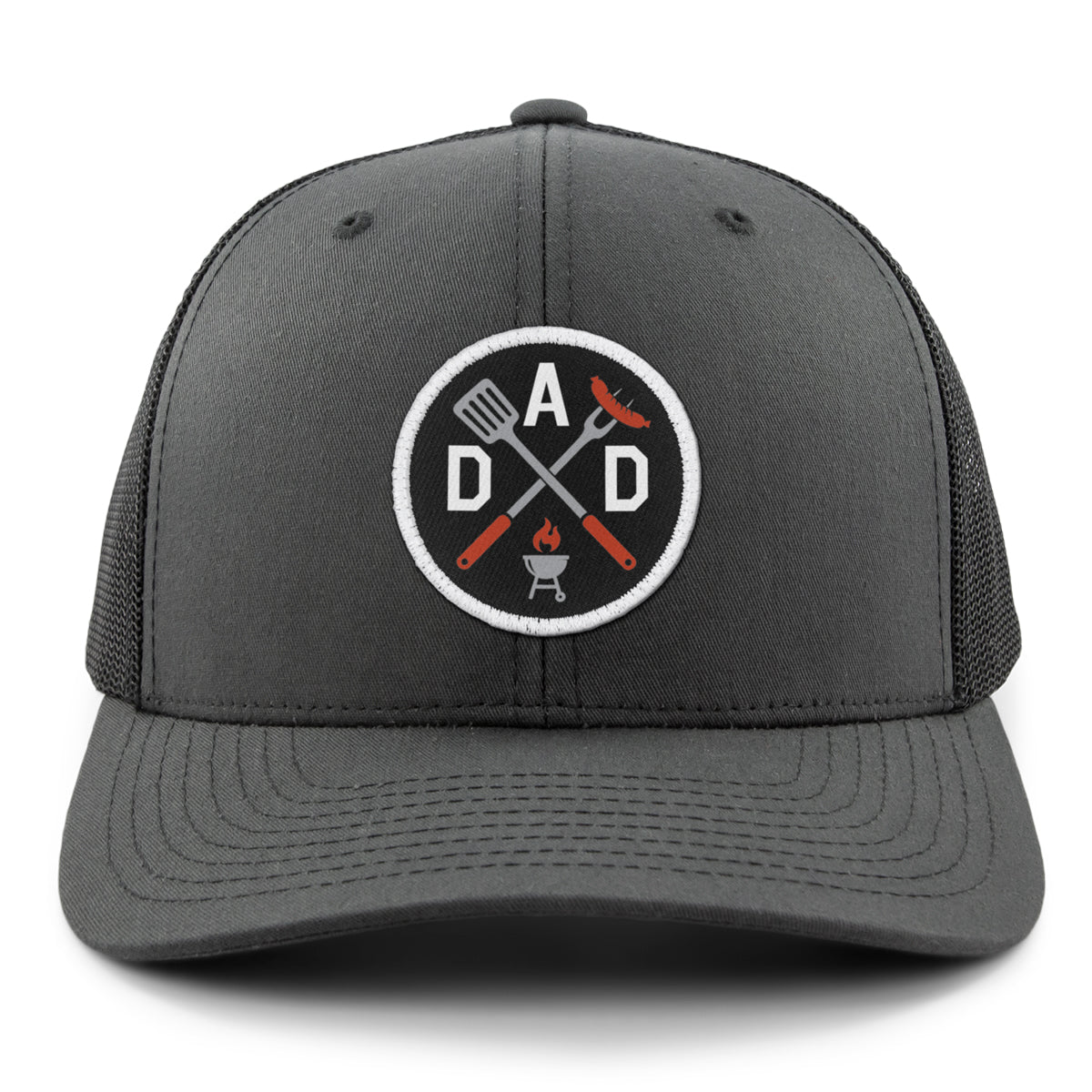 DAD Grilling Patch Classic Snapback Trucker Hat
