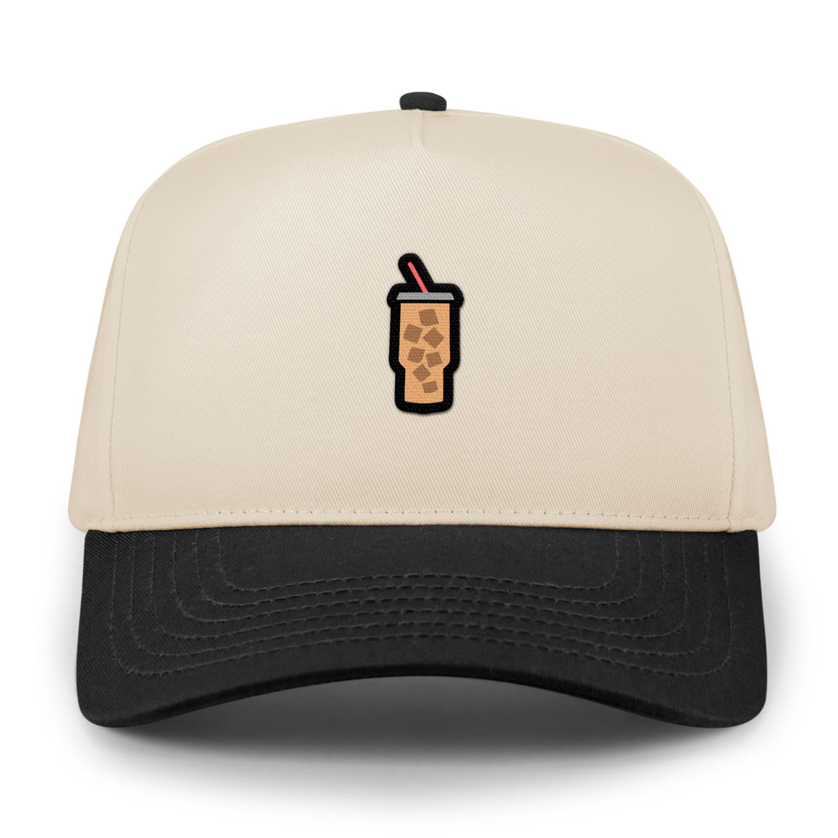 Mini Iced Coffee Retro Snapback Hat