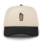 Mini Iced Coffee Retro Snapback Hat