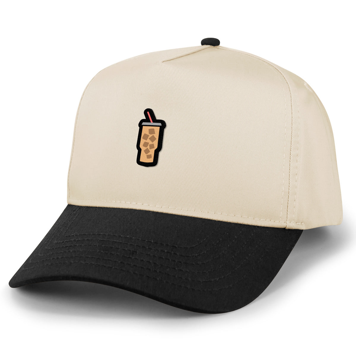 Mini Iced Coffee Retro Snapback Hat