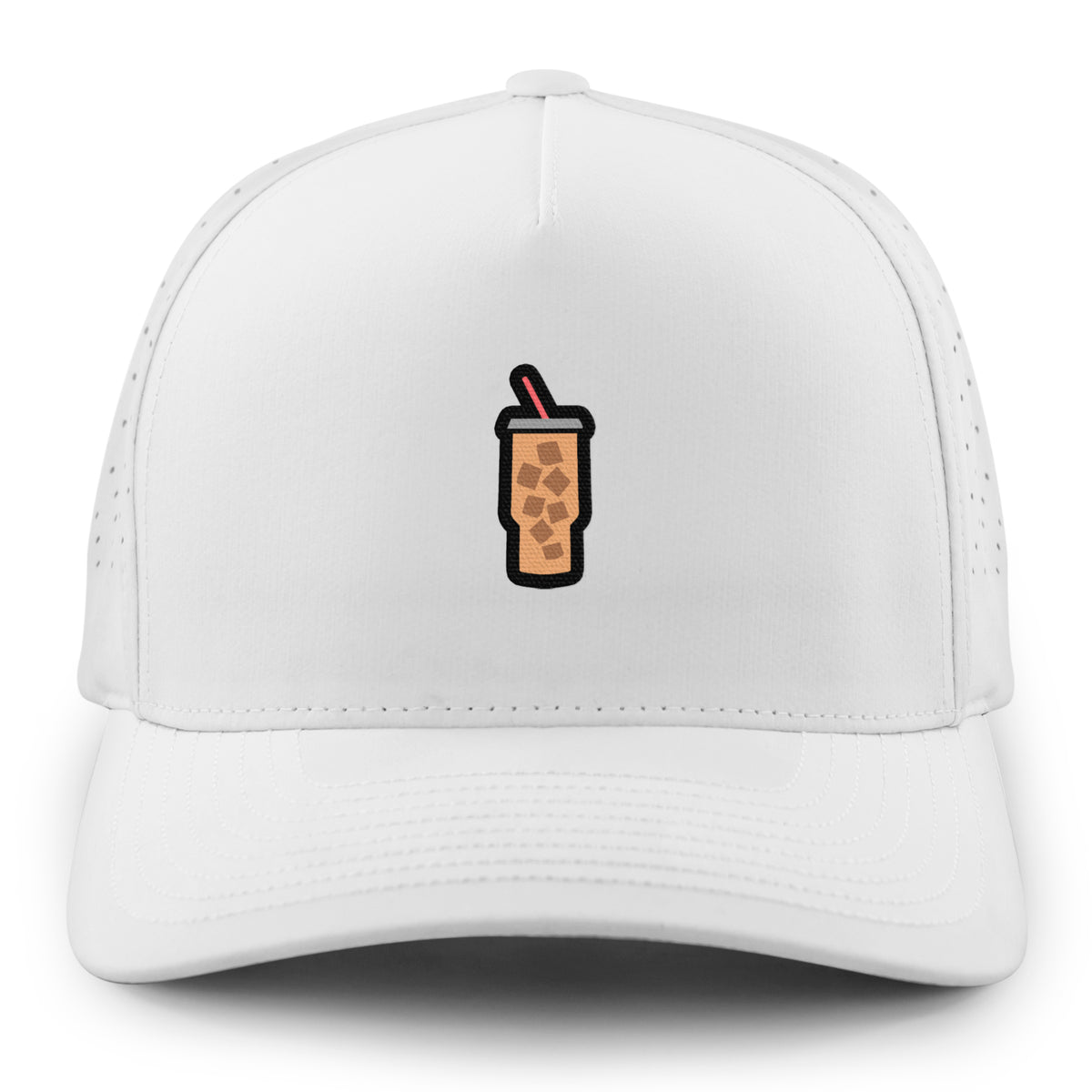 Mini Iced Coffee performance hat lifestyle view