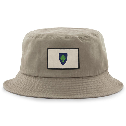 Vintage Massachusetts Flag Bucket Hat