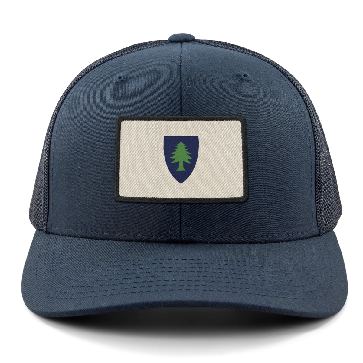Vintage Massachusetts Flag Classic Snapback Trucker Hat