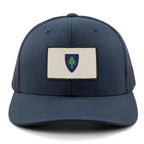 Vintage Massachusetts Flag Classic Snapback Trucker Hat