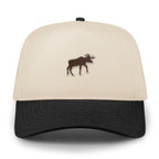 Mini Moose Patch Retro Snapback Hat