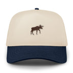 Mini Moose Patch Retro Snapback Hat