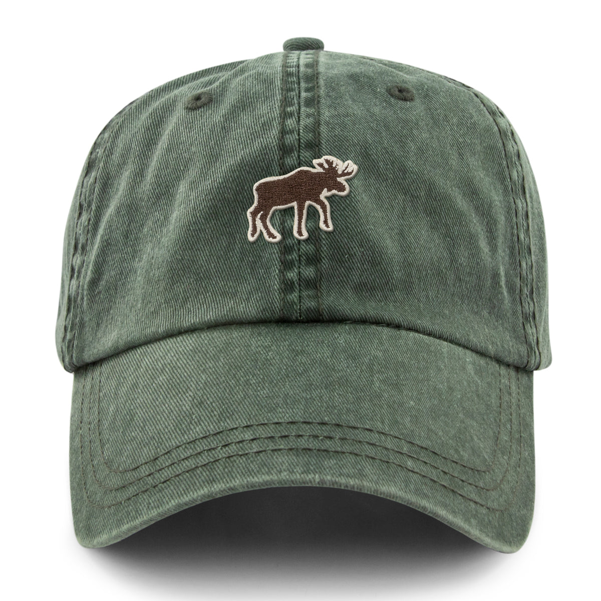Mini Moose Washed Dad Hat