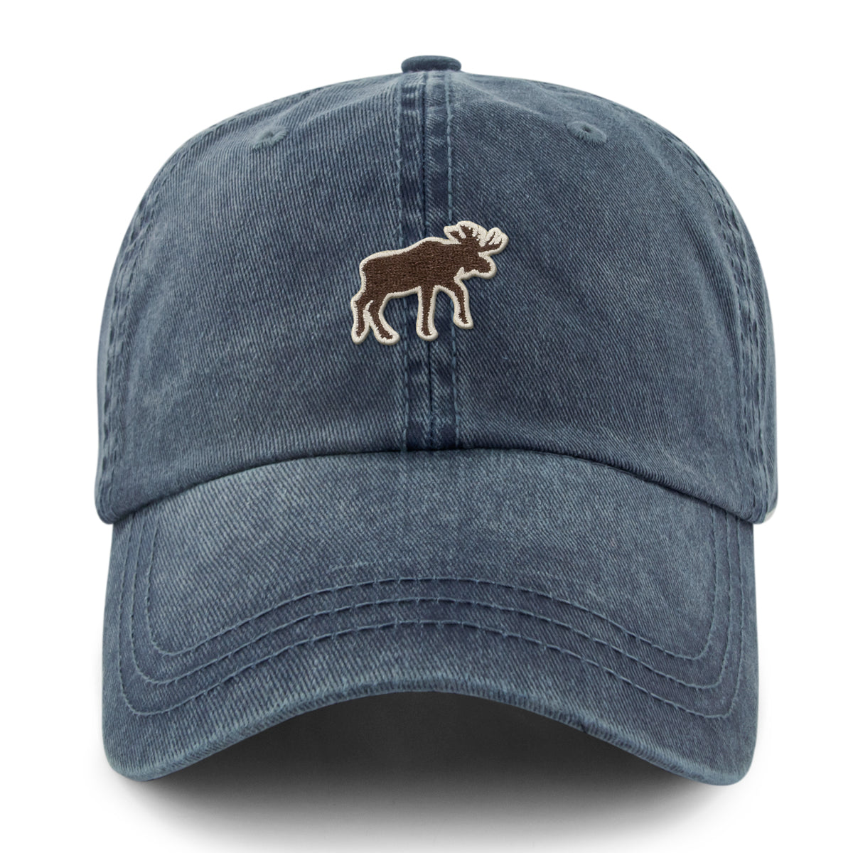 Mini Moose Washed Dad Hat