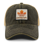 Leaf Peepah Logo Dirty Water Trucker Hat