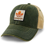 Leaf Peepah Logo Dirty Water Trucker Hat