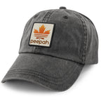Leaf Peepah Logo Washed Dad Hat
