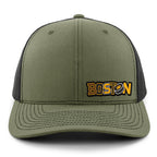 Black & Gold Boston Hockey Pride Classic Snapback Trucker Hat
