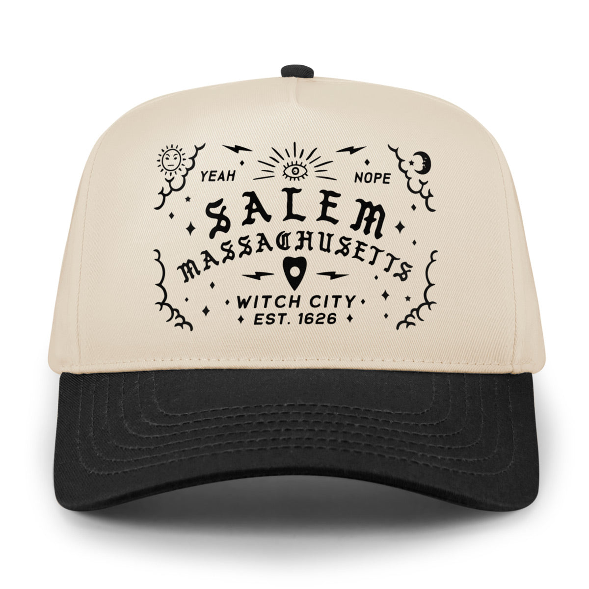 Salem Spirit Board Retro Snapback Hat