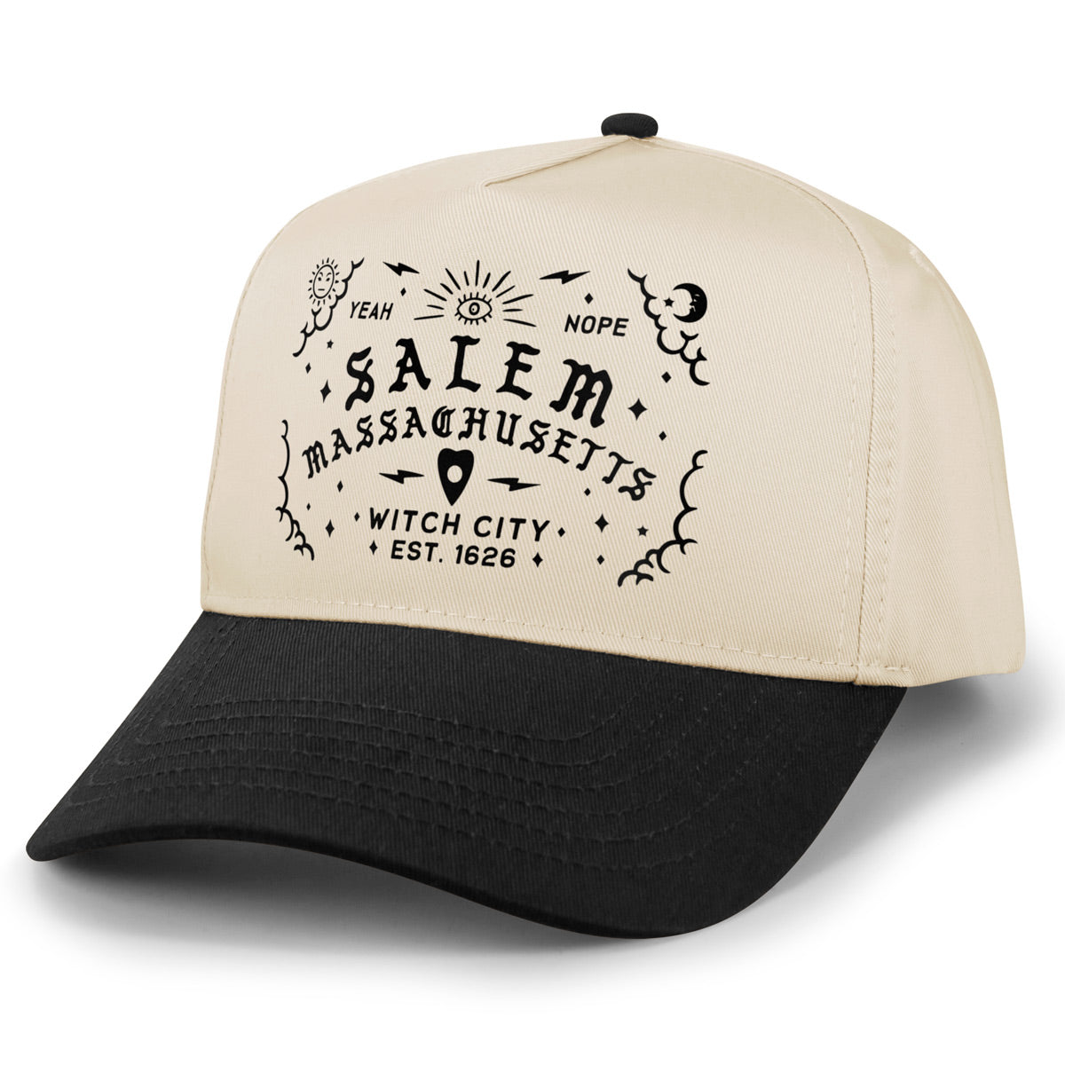 Salem Spirit Board Retro Snapback Hat