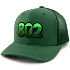 Vermont 802 Retro Classic Snapback Trucker Hat