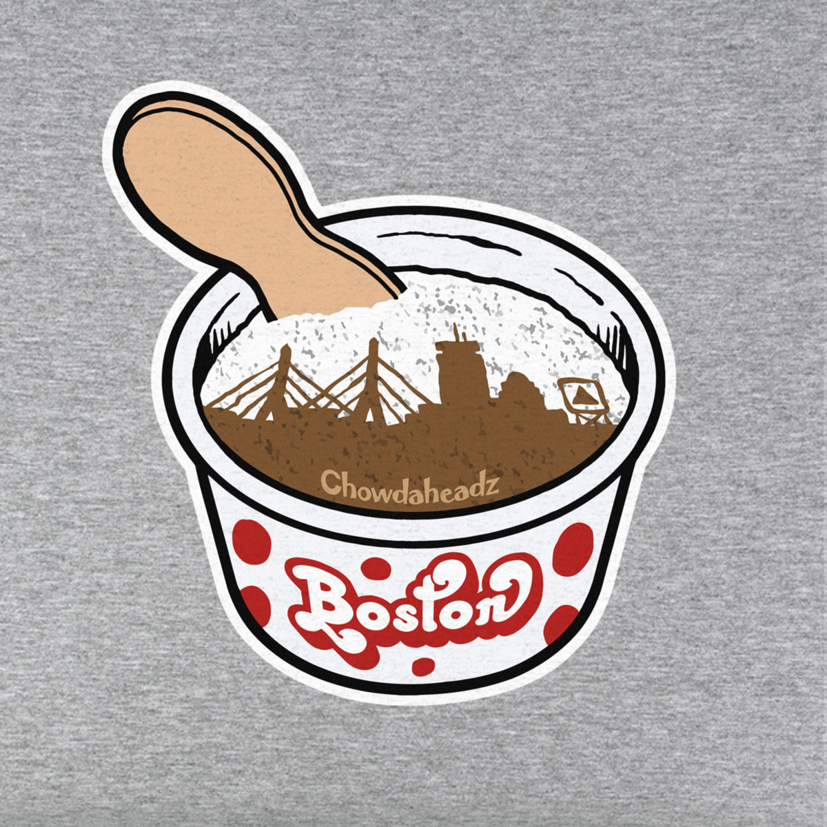 Boston Ice Cream Cup Youth T-Shirt - Chowdaheadz