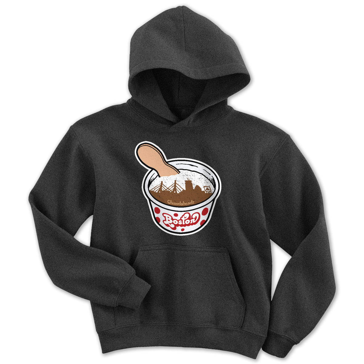 Boston Ice Cream Cup Youth Hoodie - Chowdaheadz
