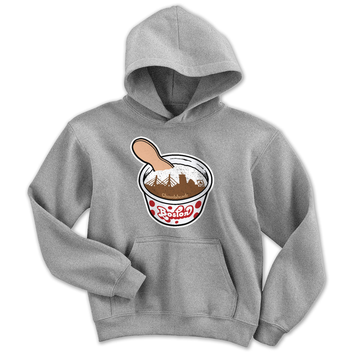 Boston Ice Cream Cup Youth Hoodie - Chowdaheadz