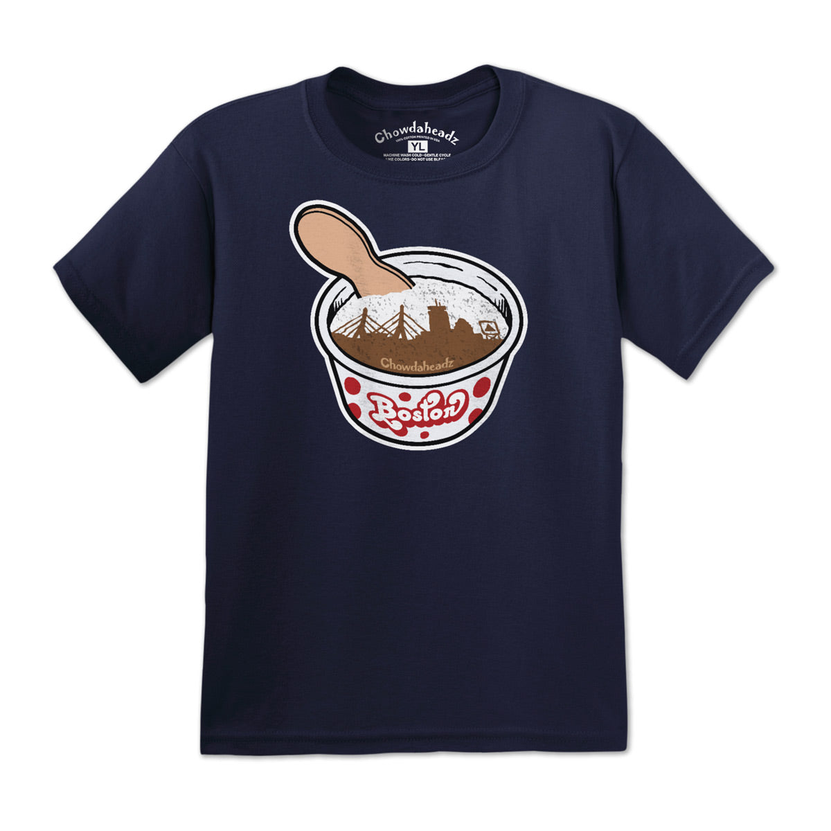 Boston Ice Cream Cup Youth T-Shirt - Chowdaheadz
