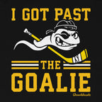 I Got Past The Goalie Hockey Infant One Piece - Chowdaheadz