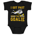 I Got Past The Goalie Hockey Infant One Piece - Chowdaheadz