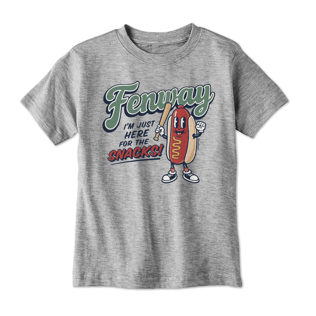 Fenway Here For The Snacks Youth T-Shirt