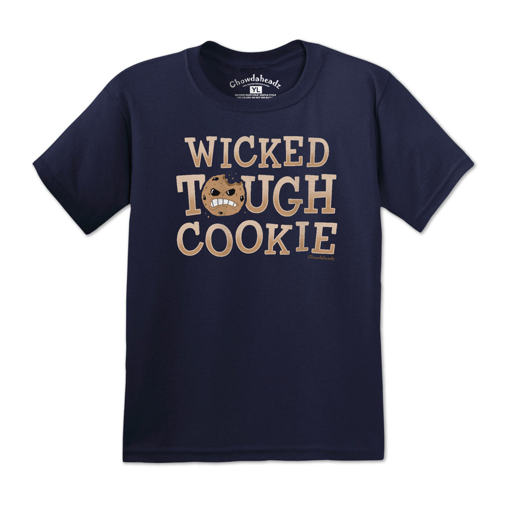 Wicked Tough Cookie Youth T-Shirt - Chowdaheadz