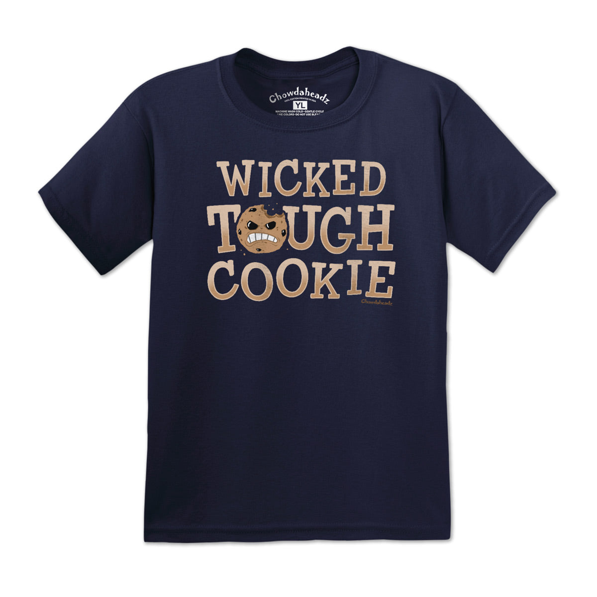 Wicked Tough Cookie Youth T-Shirt - Chowdaheadz