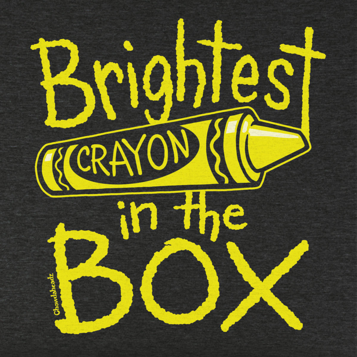 Brightest Crayon In The Box Youth Hoodie - Chowdaheadz