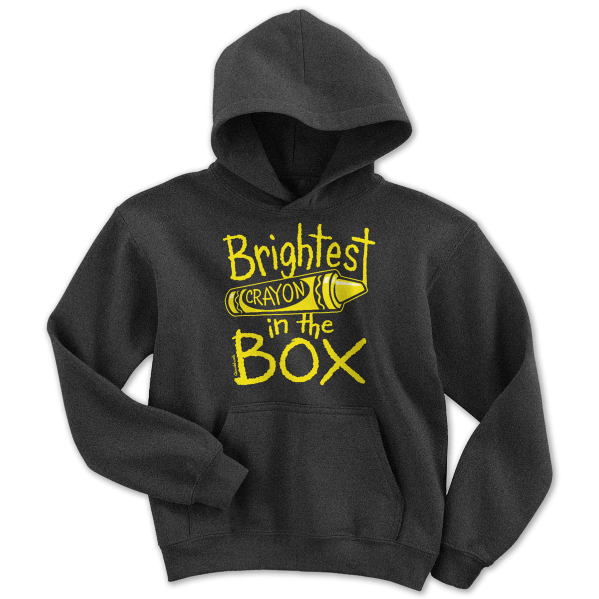 Brightest Crayon In The Box Youth Hoodie - Chowdaheadz