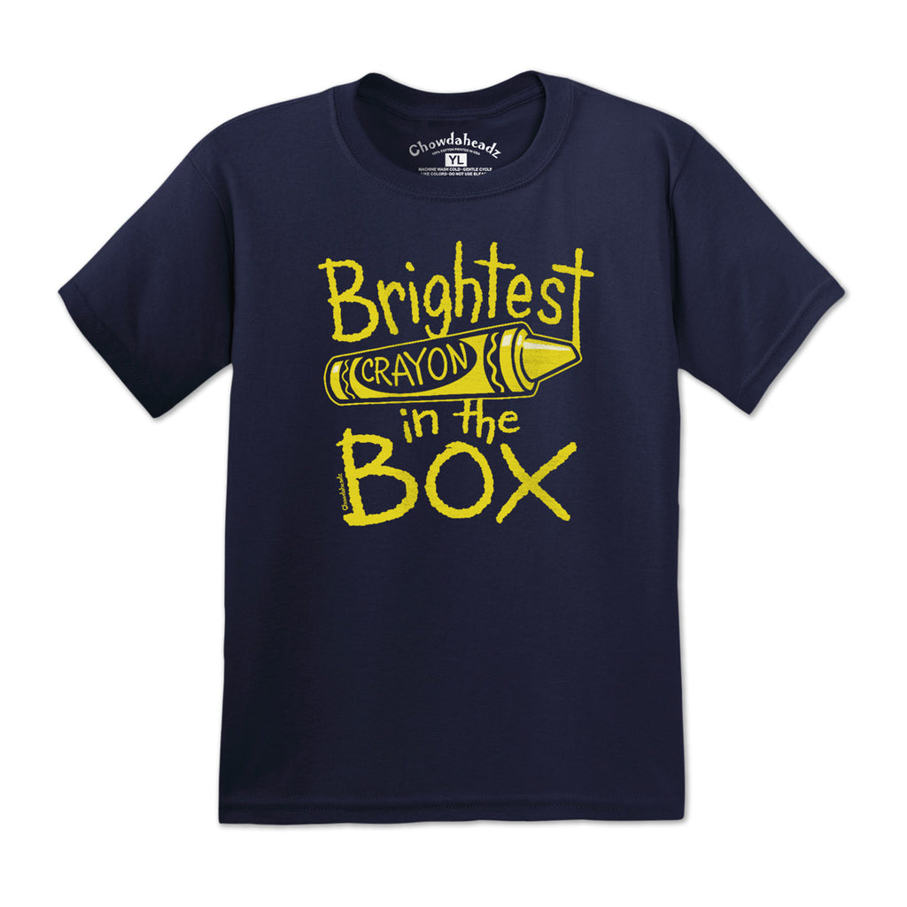 Brightest Crayon In The Box Youth T-Shirt - Chowdaheadz