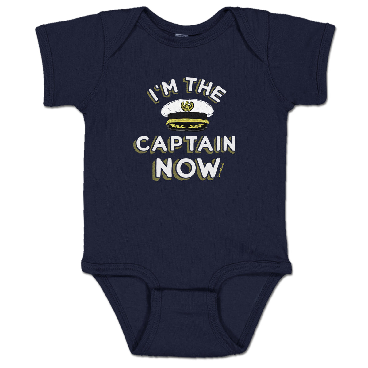 I'm The Captain Now Infant One Piece - Chowdaheadz
