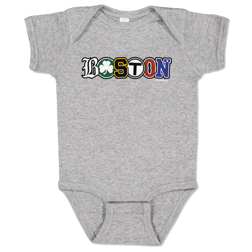 Boston Townie Pride Infant One Piece - Chowdaheadz
