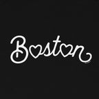 Boston Heart Script Infant One Piece - Chowdaheadz
