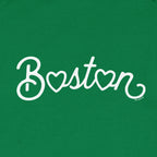 Boston Heart Script Infant One Piece - Chowdaheadz