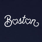 Boston Heart Script Infant One Piece - Chowdaheadz