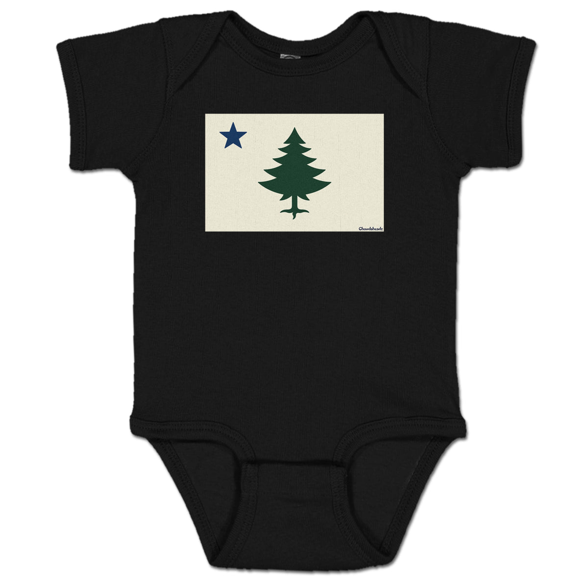 Vintage Maine Flag Infant One Piece - Chowdaheadz