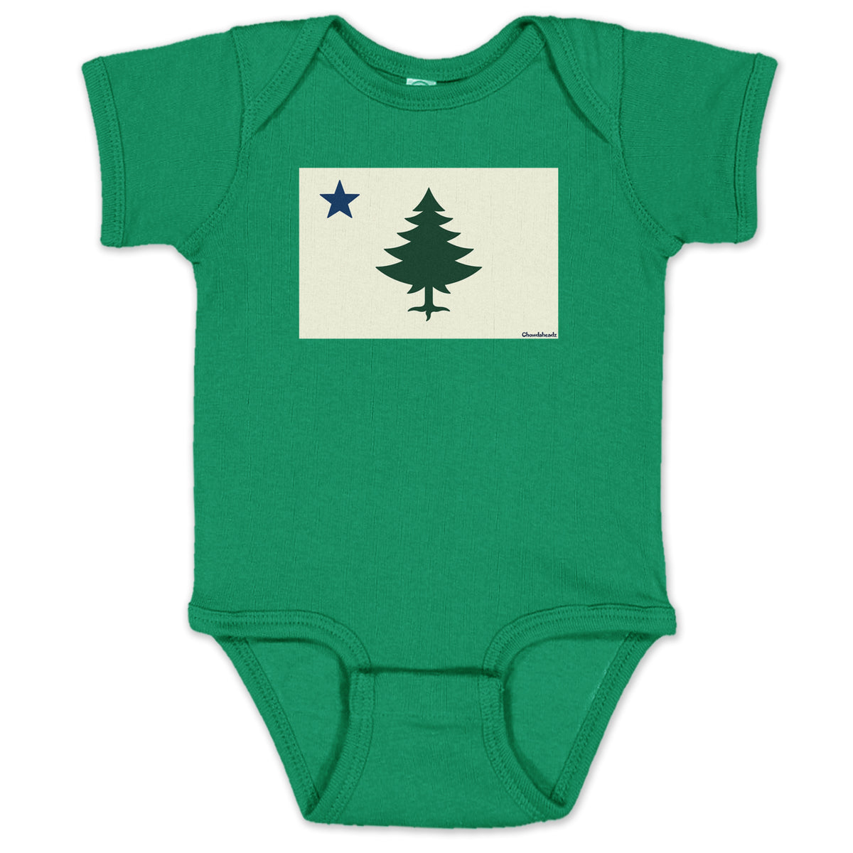 Vintage Maine Flag Infant One Piece - Chowdaheadz