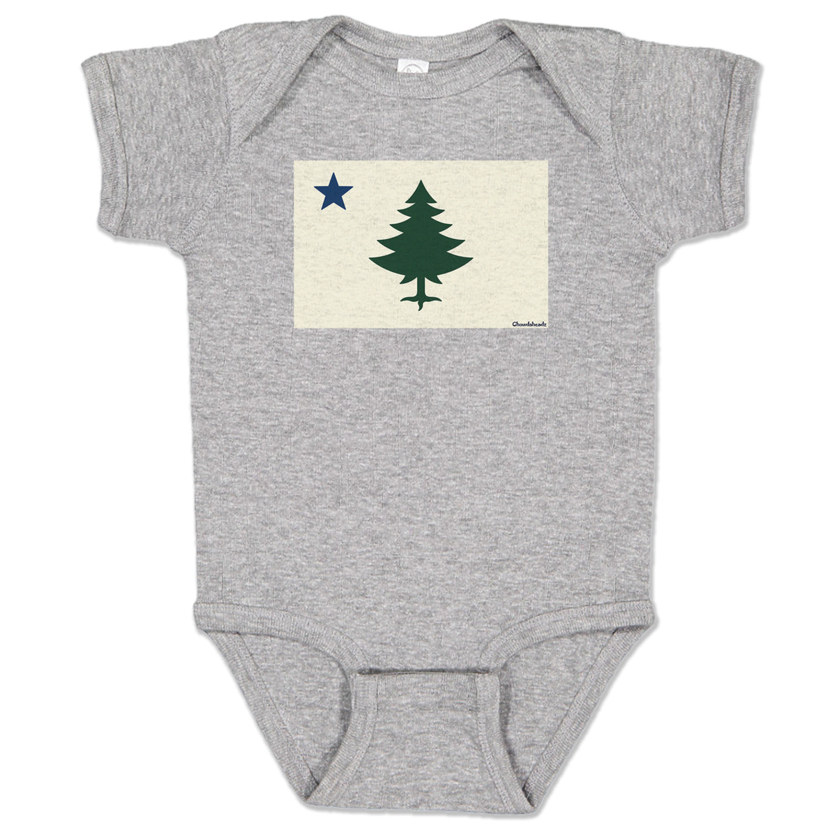Vintage Maine Flag Infant One Piece - Chowdaheadz