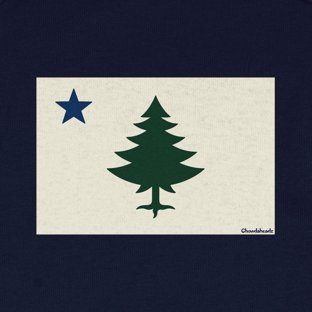 Vintage Maine Flag Infant One Piece - Chowdaheadz