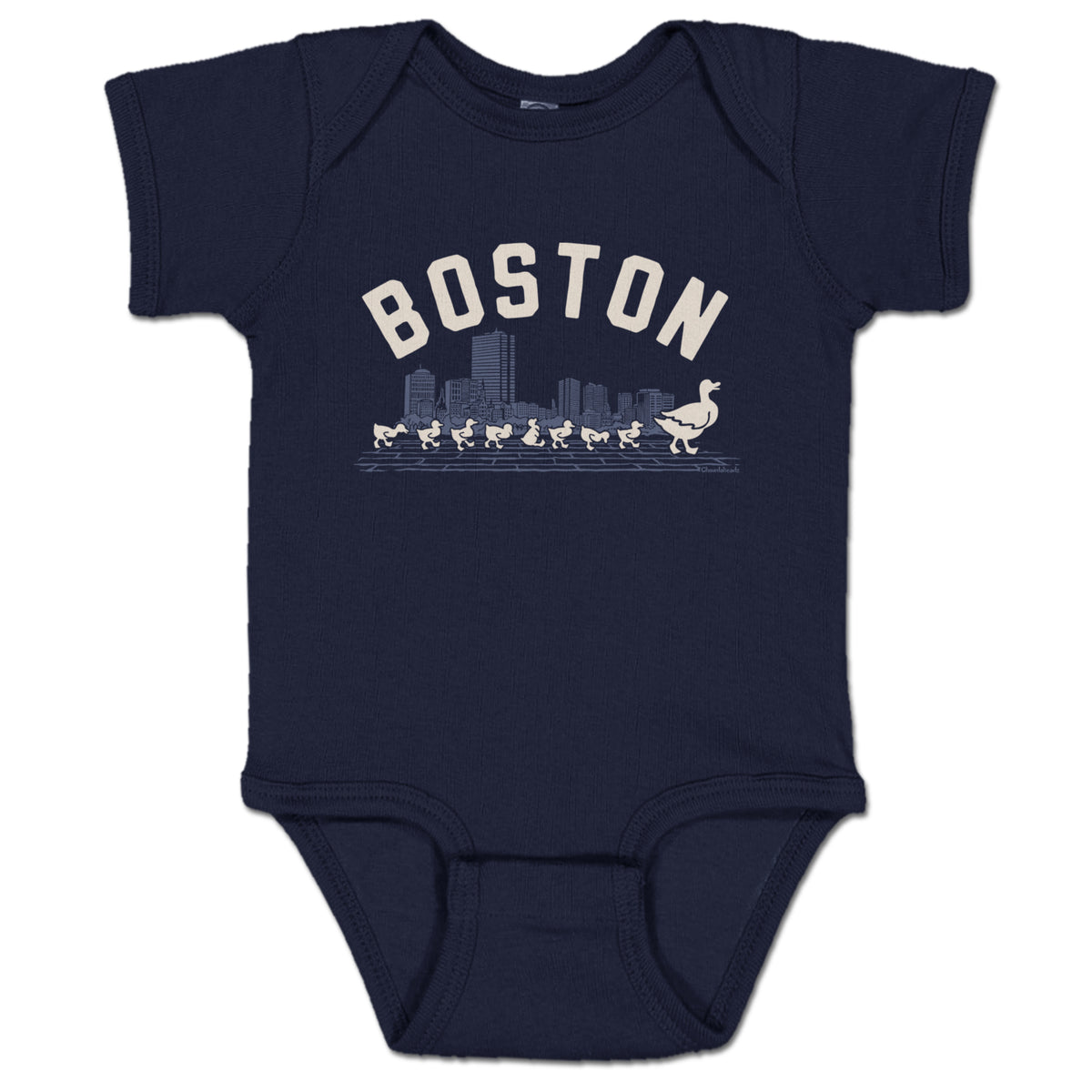 Boston Ducklings Skyline Infant One Piece