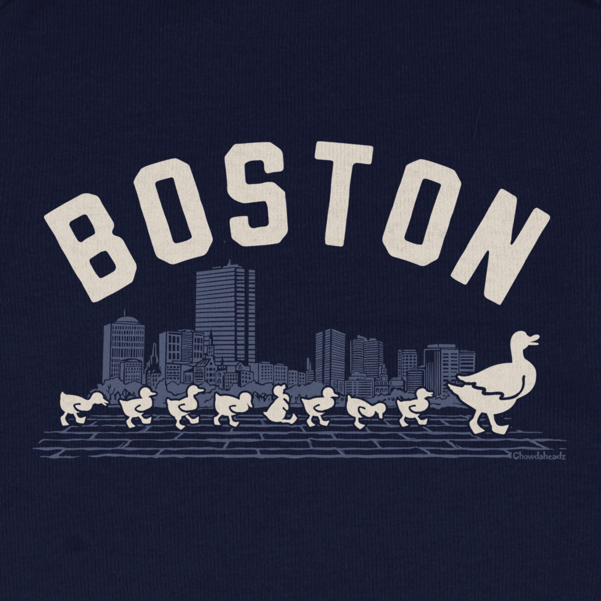 Boston Ducklings Skyline Infant One Piece