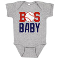 BOS Baby Baseball Infant One Piece