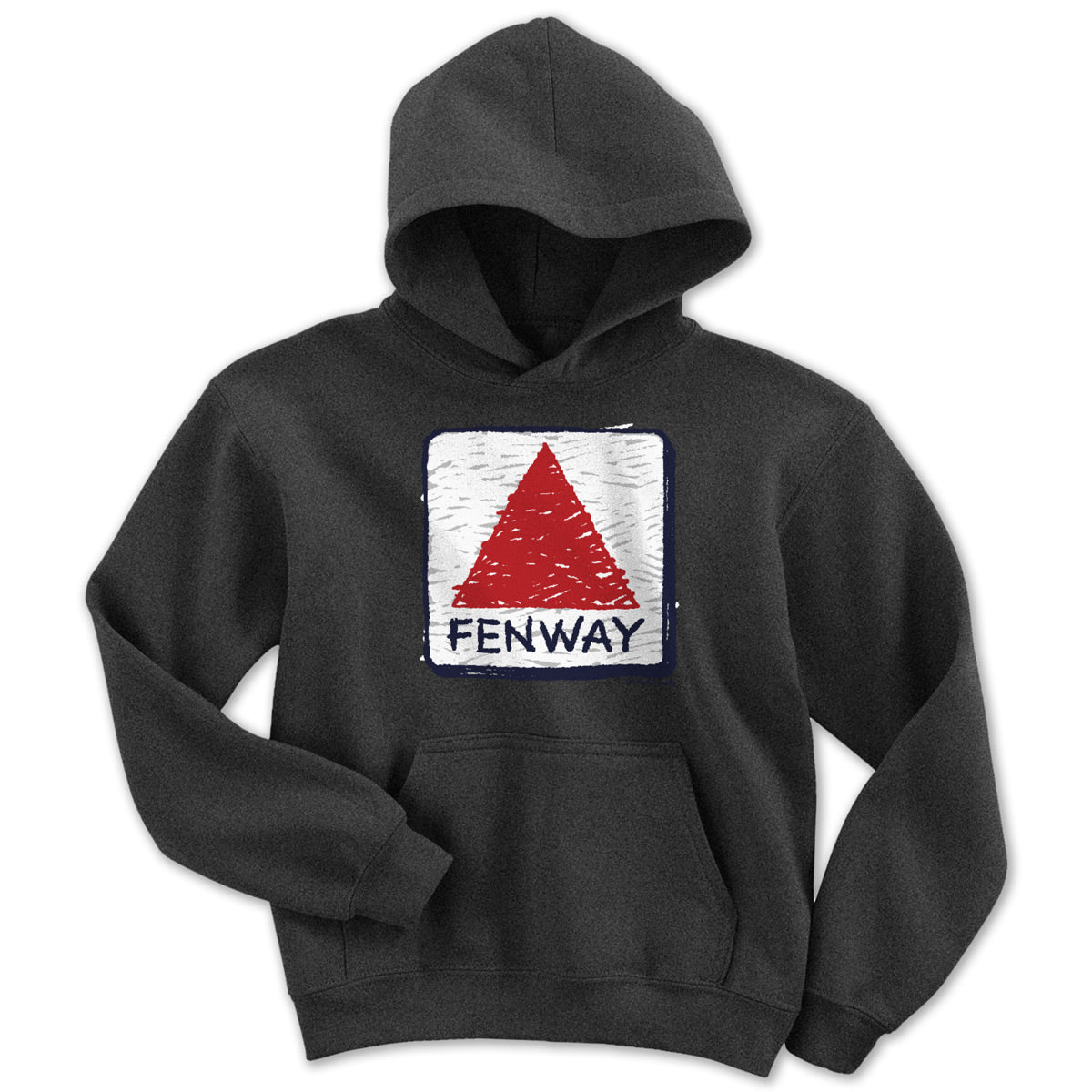 Crayon Fenway Sign Youth Hoodie