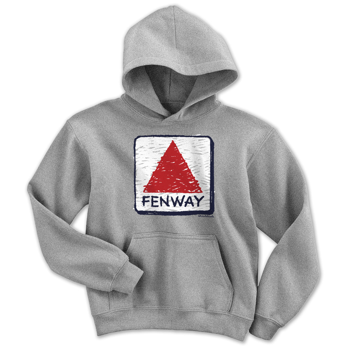 Crayon Fenway Sign Youth Hoodie