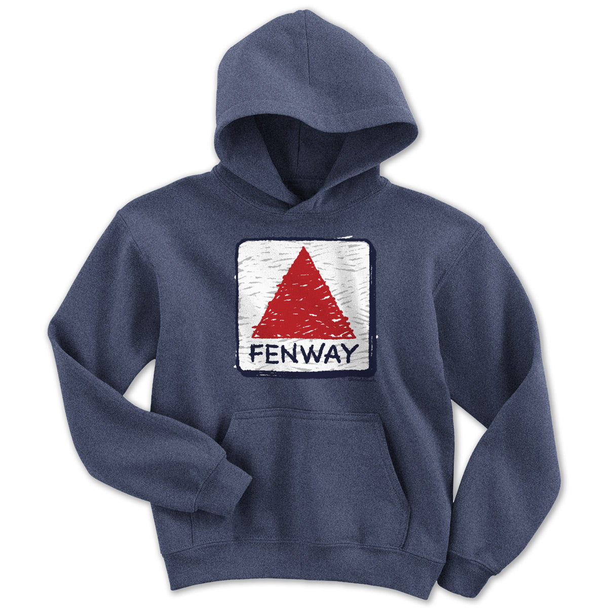 Crayon Fenway Sign Youth Hoodie