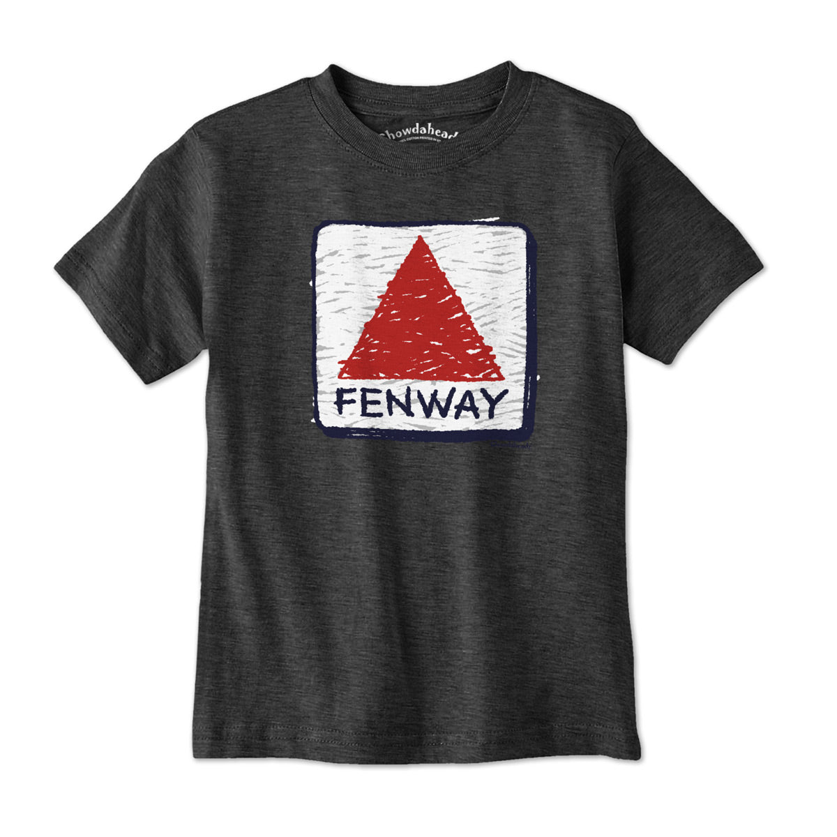 Crayon Fenway Sign Youth T-Shirt