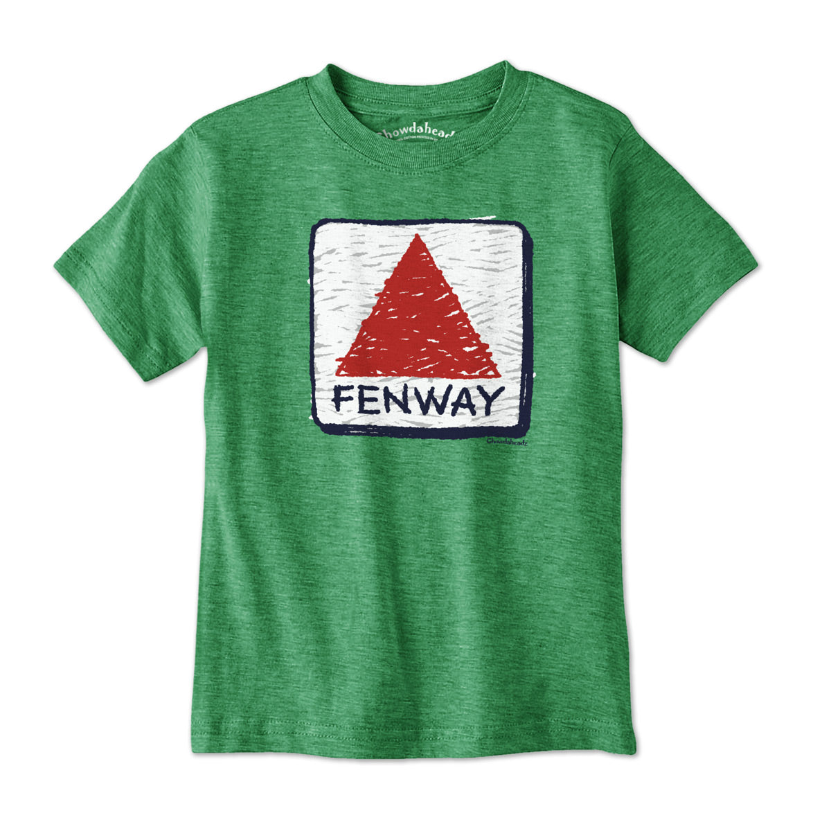 Crayon Fenway Sign Youth T-Shirt